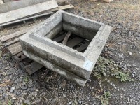 Concrete Riser Squares, Qty. 2