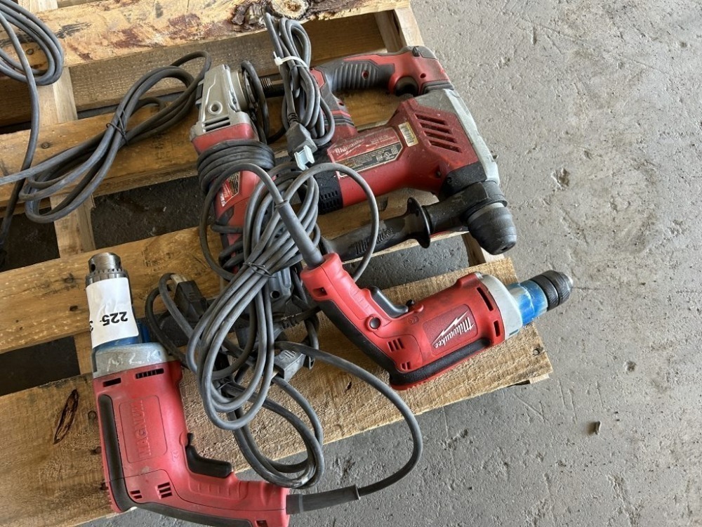 Assorted Milwaukee Corded Power Tools | J. Stout Auction