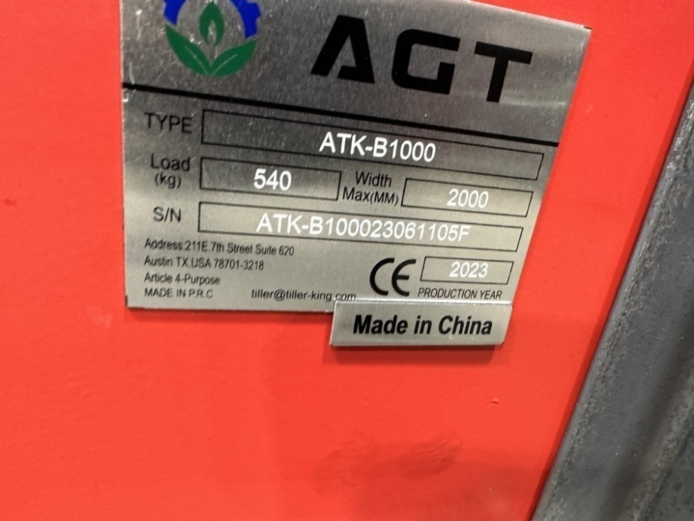2023 AGT ATKB1000 2 Post Auto Lift J. Stout Auction