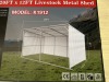 2025 AllMetal K1912 Metal Livestock Shelter - 4