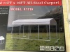 2025 AllMetal K1119 Steel Carport - 2