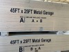 2025 AllMetal K4525G Double Garage Barn Shed - 5