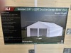 2025 AllMetal K2223 Double Garage Metal Shed