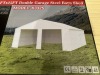 2025 AllMetal K3325 Double Garage Barn Shed - 2