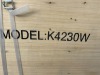 2025 AllMetal K4230W Triple Garage Barn Shed - 4