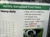 2025 AllMetal Galvanized Field Fence, Qty. 20 - 6