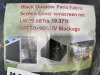 2025 Fabric Patio Screen - Black