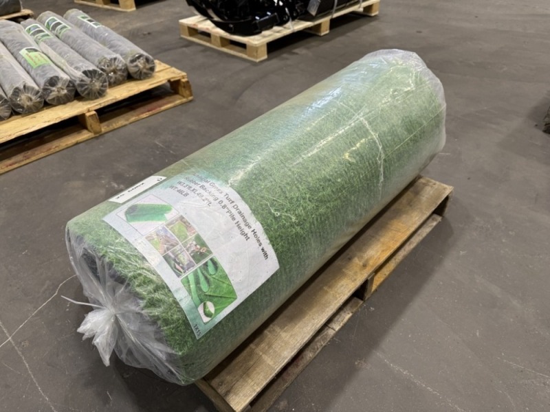 2025 Artificial Grass w/Drainage Holes, Qty 2