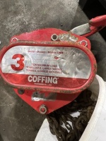 Coffing 3 Ton Chain Hoist