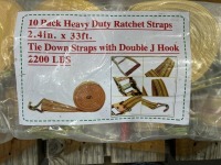 2025 Simple Space Ratchet Straps, Qty. 20