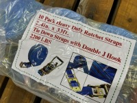 2025 Simple Space Ratchet Straps, Qty. 20