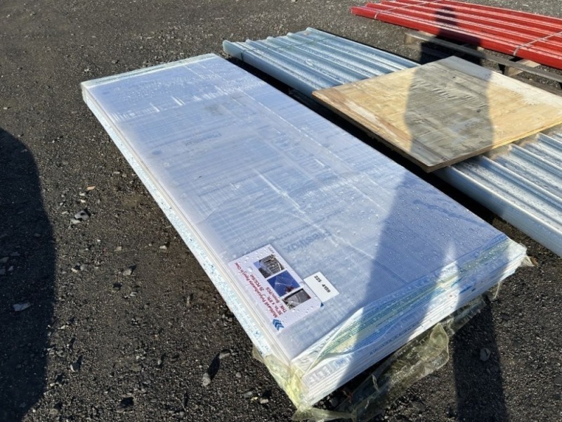 2025 Clear 8x3 Polycarbonate Panes, Qty. 20