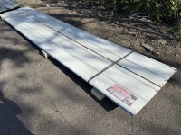 2025 White 16x3 Metal Roof Panels, Qty. 30