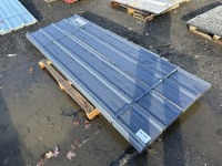 2025 Gray 8x3 Metal Roof Panels, Qty. 70