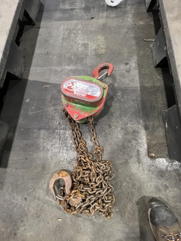 Coffing 2 Ton Chain Hoist