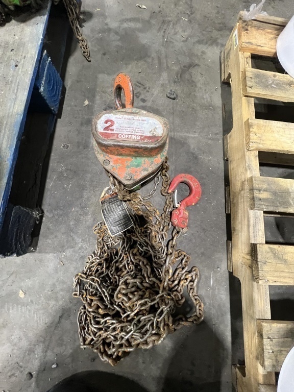 Coffing 2 Ton Chain Hoist