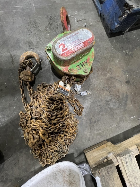 Coffing 2 Ton Chain Hoist