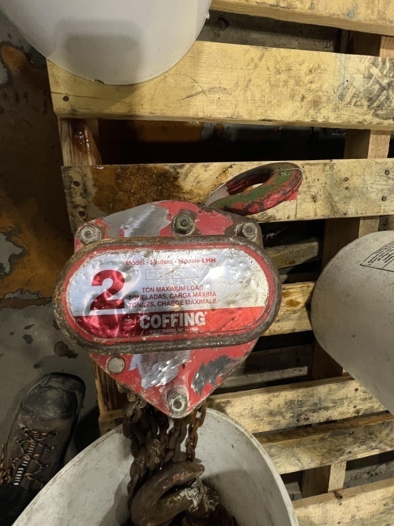Coffing 2 Ton Chain Hoist