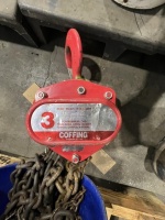 Coffing 3 Ton Chain Hoist