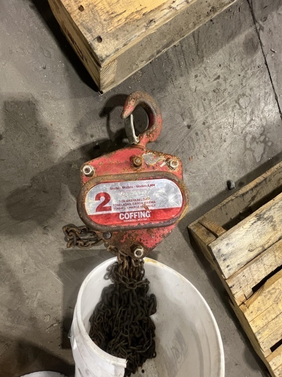 Coffing 2 Ton Chain Hoist