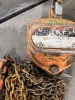Harrington & Jet 1 Ton Chain Hoist Qty 2 - 2