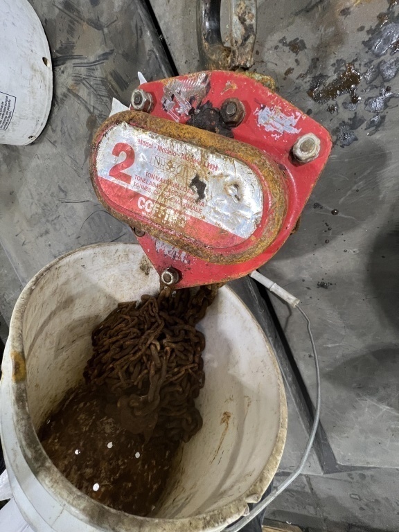Coffing 2 Ton Chain Hoist