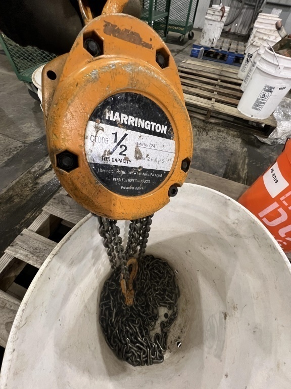 Harrington CF4 1/2 Ton Chain Hoist