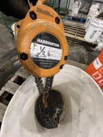 Harrington CF4 1/2 Ton Chain Hoist