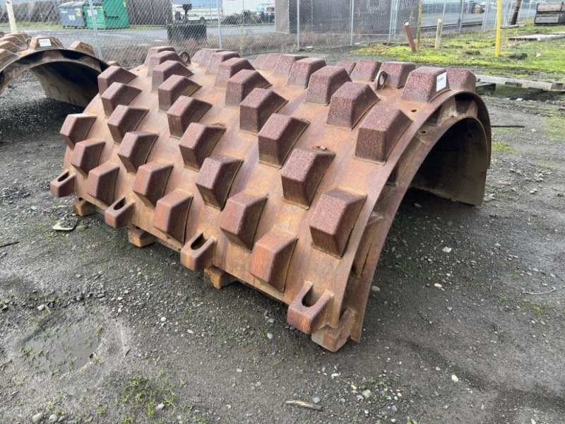 7' Vibratory Roller Compactor Drum