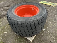 Soft-Turf Heavy Equipment Tire W/Wheel