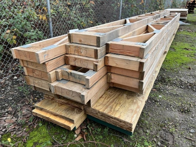 Assorted Lumber Joist & Beams