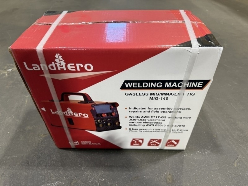 2025 Land Hero MIG-140 Welder