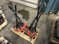 Ridgid Tristand Chain Vices, Qty. 2