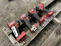 Milwaukee 1/4" Impact Drivers, Qty. 4
