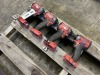 Milwaukee 1/4" Impact Drivers, Qty. 4 - 3