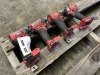 Milwaukee 1/4" Hydraulic Drivers, Qty. 4