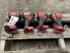 Milwaukee 1/4" Hydraulic Drivers, Qty. 4 - 2