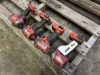 Milwaukee 1/4" Hydraulic Drivers, Qty. 4 - 7
