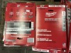 Milwaukee Band Blades, Qty. 40 3pc Sets - 8