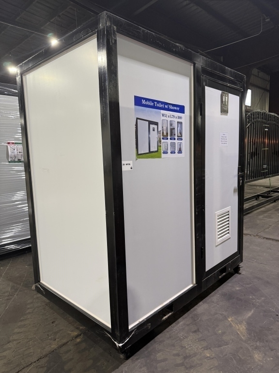 2025 Simple Space Portable Toilet w/Shower
