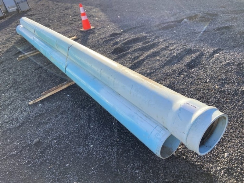 20' Water Pipes, Qty. 3