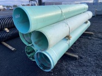 14' Sewer PVC Pipes, Qty. 5