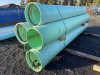 14' Sewer PVC Pipes, Qty. 5 - 5