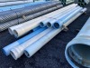 PVC Water Pipes, Qty. 9 - 3