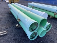 SDR35 PVC Pipes, Qty. 6