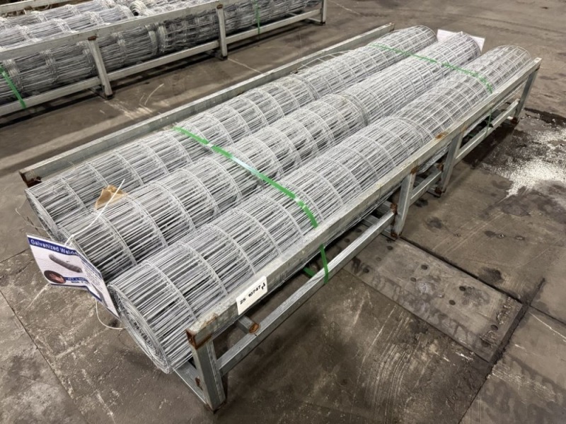 2025 Welded Wire Mesh Fencing, Qty. 6 Rolls