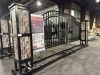 2025 EarthyGrounds Stone Column Driveway Gate