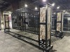 2025 EarthyGrounds Stone Column Driveway Gate - 2