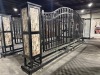 2025 EarthyGrounds Stone Column Driveway Gate - 2