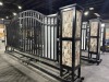2025 EarthyGrounds Stone Column Driveway Gate - 3